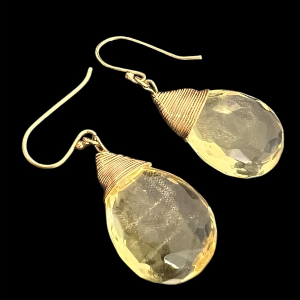 Elegant Gold plated Drop Earrings